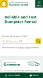 Mobile Screenshot of acitydumpsters.com